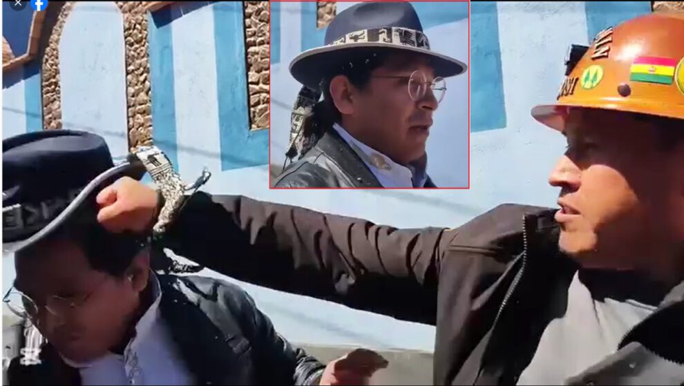 Mineros agreden a director de Senarecom en Potosí