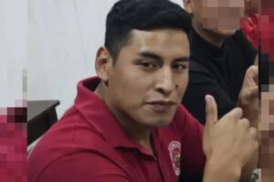 Sargento Abel Chilca Marca, bombero de la Policía