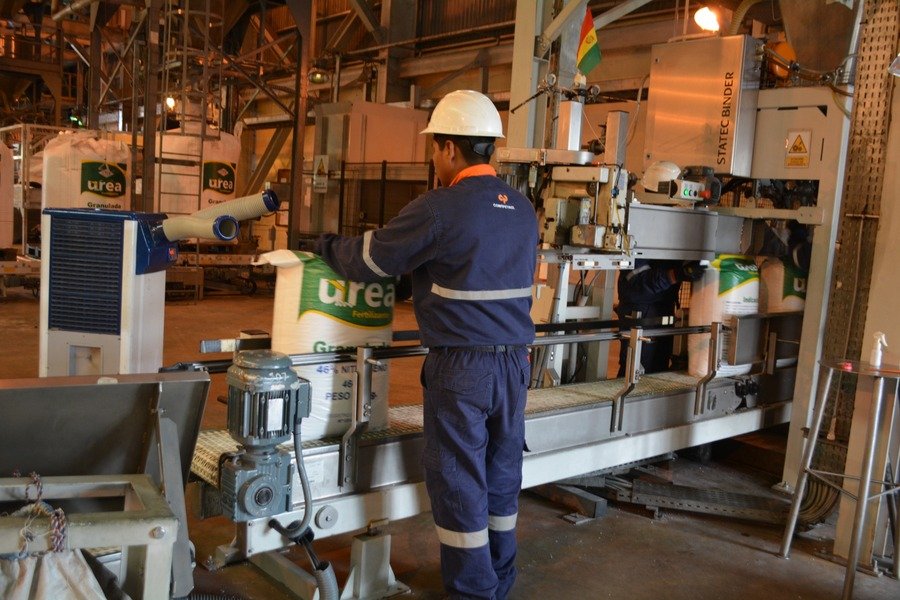Producción de urea en Bolivia