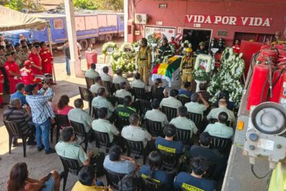 Desgarradora despedida al sargento Abel Chillca en Santa Cruz