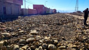 Retraso en la construcción de la Avenida de la Diablada