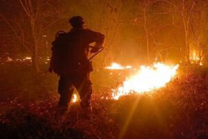 Condiciones laborales de los bomberos en Santa Cruz