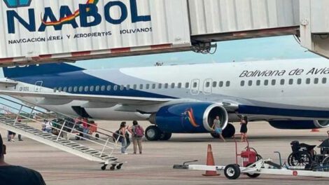 Aeropuerto Viru Viru tras reanudación de operaciones