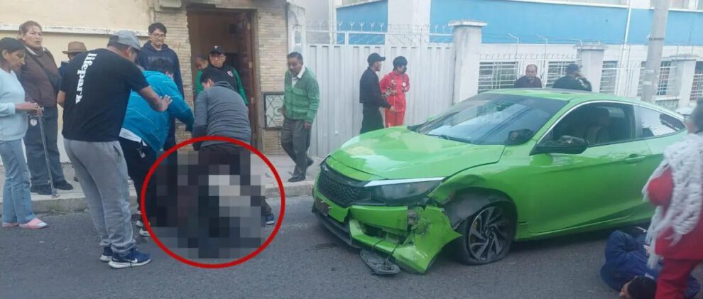Policía arrollado en Miraflores sigue en estado crítico