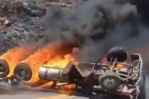 Accidente fatal en la carretera Cochabamba-Santa Cruz