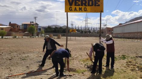 venta ilegal de terreno en área verde