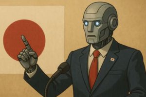Inteligencia artificial en política como líder del partido Camino al Renacimiento