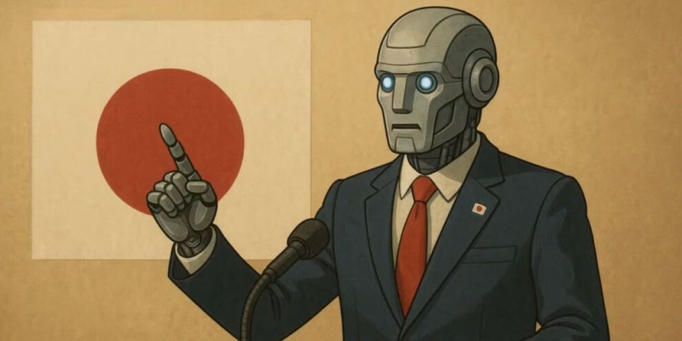 Inteligencia artificial en política como líder del partido Camino al Renacimiento