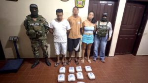 Aprehenden a tres extranjeros con droga en Puerto Quijarro