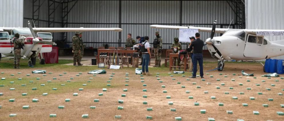 Beni narcotráfico y control estatal