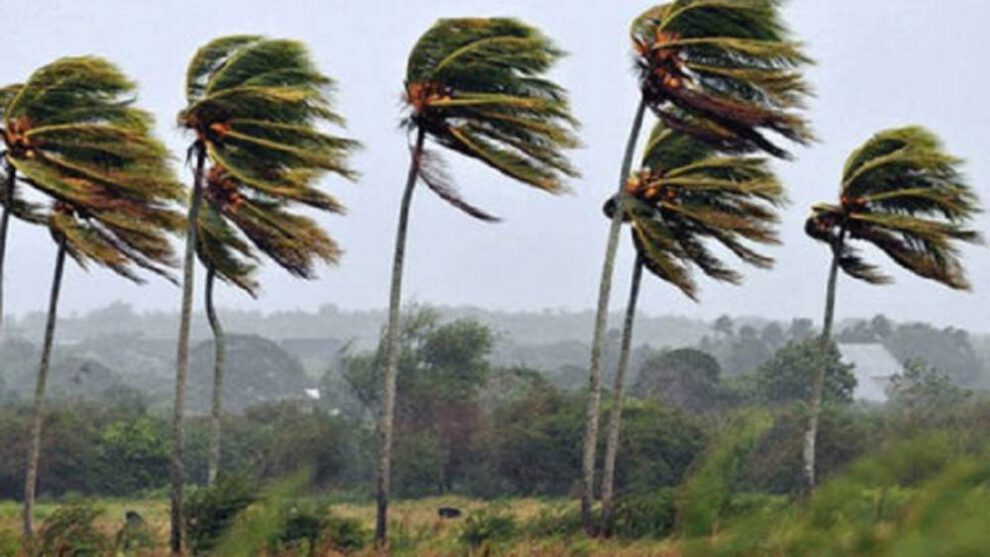 Alerta meteorológica por vientos fuertes