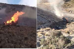 Accidente en Sorata que dejó cuatro fallecidos y diez heridos