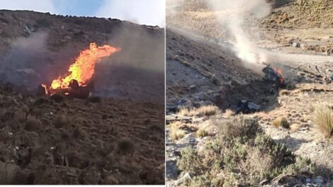 Accidente en Sorata que dejó cuatro fallecidos y diez heridos