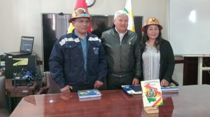 Nuevas autoridades Comibol asumen responsabilidades