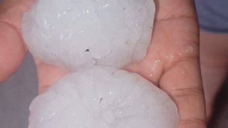 Granizo del tamaño de un huevo azota Tarija
