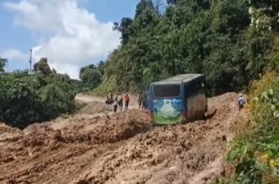 Crisis en Apolo por carreteras intransitables
