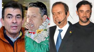 Debates presidenciales y vicepresidenciales en La Paz y Santa Cruz
