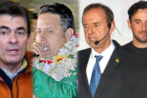 Debates presidenciales y vicepresidenciales en La Paz y Santa Cruz