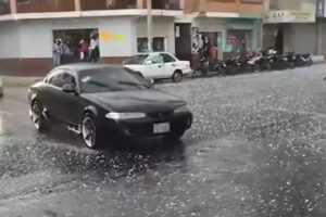 Frente frío en Bolivia