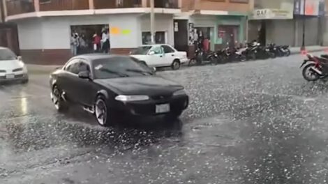 Frente frío en Bolivia