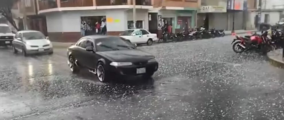 Frente frío en Bolivia