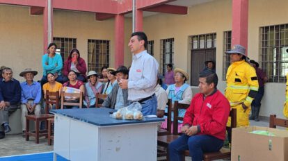 bombas antigranizo entregadas por el alcalde de Tarija