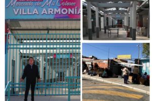 Mercado de Villa Armonía: inauguración fallida y comerciantes en la calle