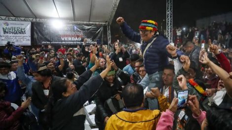 paro nacional indefinido en Ecuador