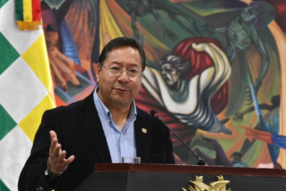 Luis Arce rechaza proyecto de ley sobre prórroga de mandato