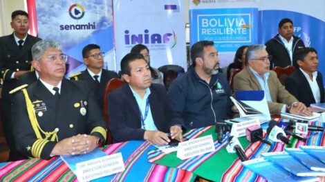 Estaciones meteorológicas entregadas al Senamhi de Bolivia
