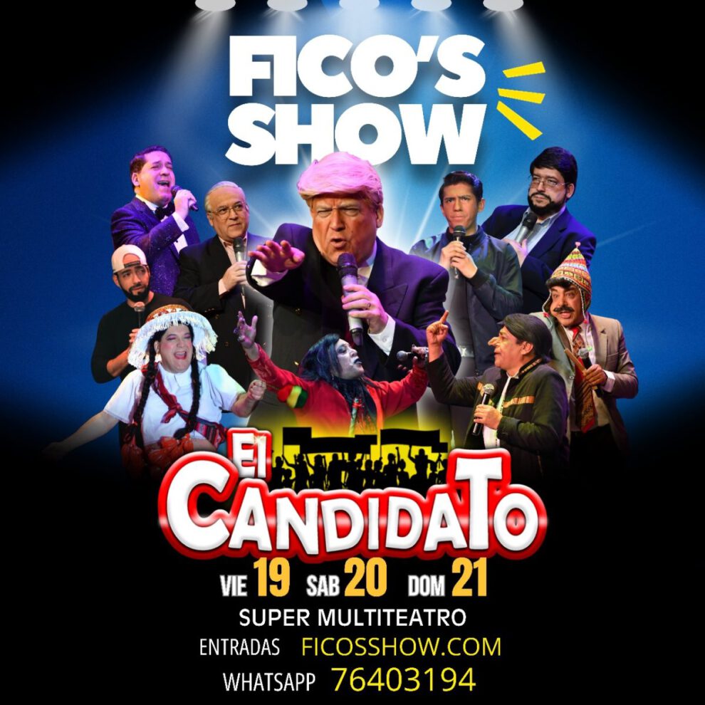 Fico's Show llega a Oruro con humor político