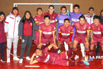 CDT Real Oruro en busca del título en el futsal de Primera de Honor