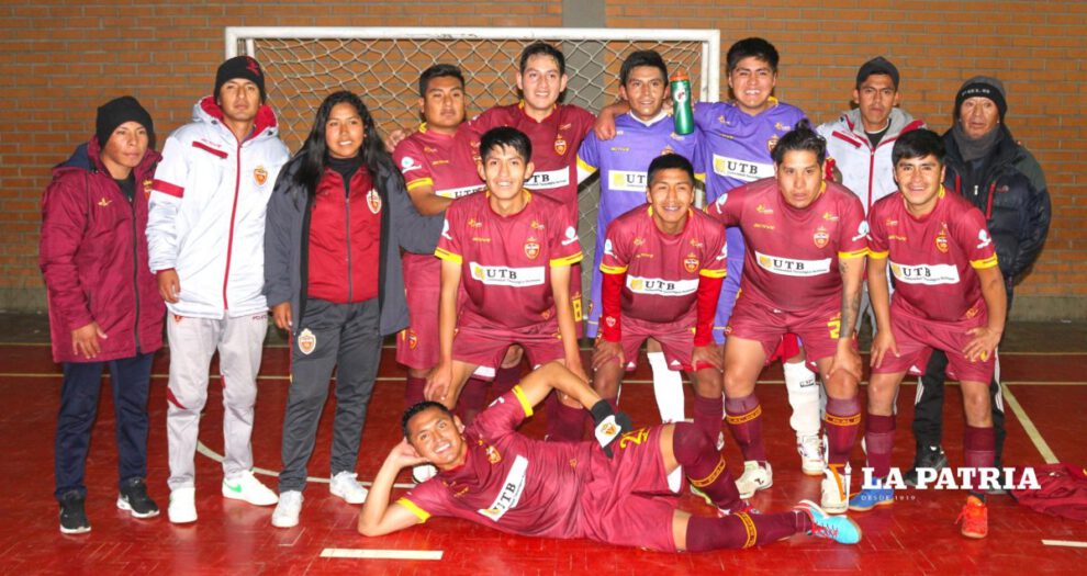 CDT Real Oruro en busca del título en el futsal de Primera de Honor