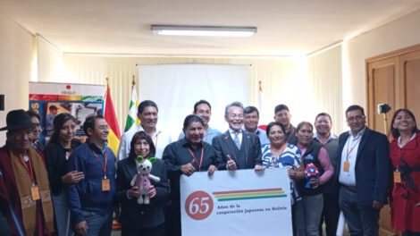 Japón impulsa proyectos comunitarios en Bolivia
