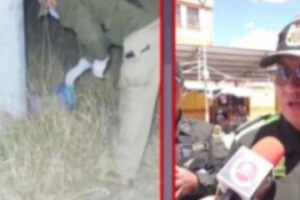 Bebé abandonado en Viacha