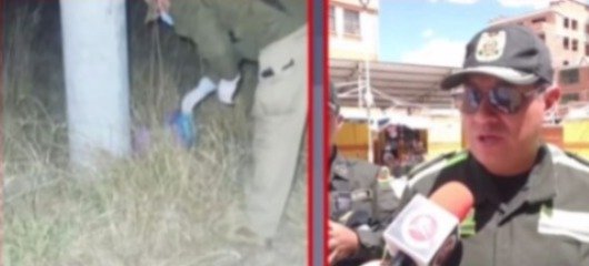 Bebé abandonado en Viacha