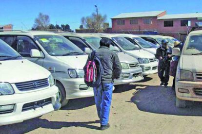 Regularización de vehículos indocumentados en Bolivia