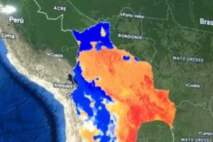 Alerta naranja por descenso de temperaturas emitida por el Senamhi