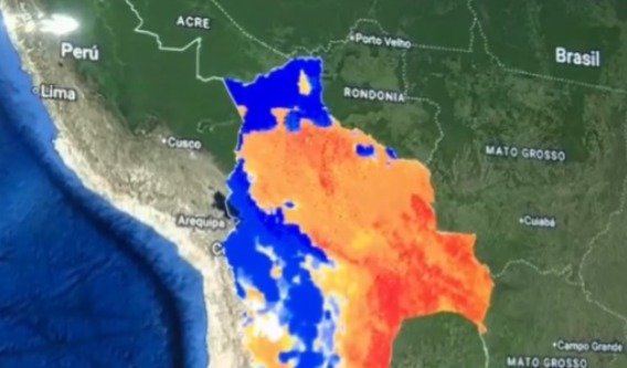 Alerta naranja por descenso de temperaturas emitida por el Senamhi