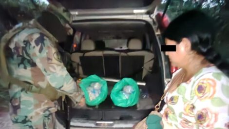 Detención de Elba Terán en posesión de sustancias controladas