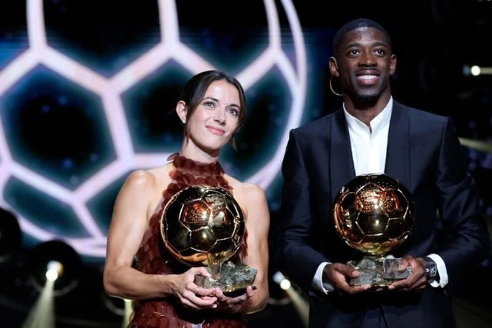 Balón de Oro 2025 con Ousmane Dembélé y Aitana Bonmatí