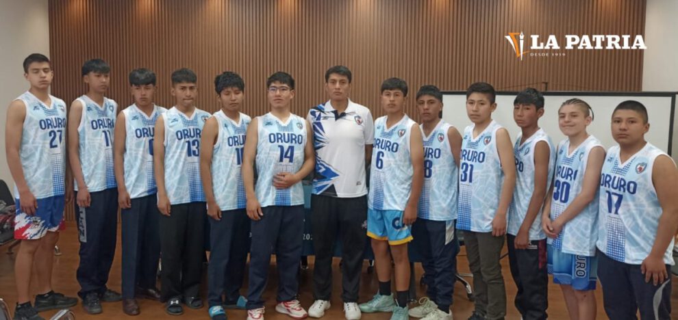 Selección orureña de básquetbol U-14 lista para la Copa Bolivia