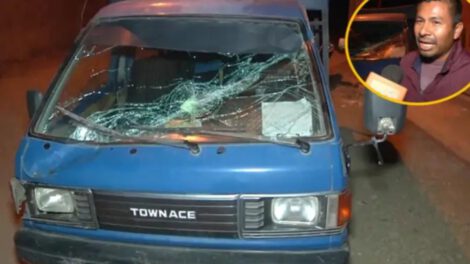 Poste se desploma sobre un motorizado en Colcapirhua