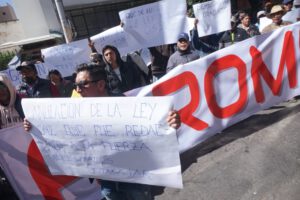 Protestas de trabajadores mineros en Viacha
