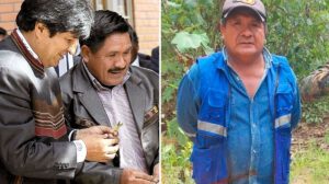 Aprehensión de Felipe Cáceres en operativo antidrogas