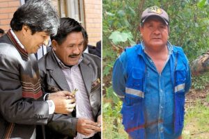 Aprehensión de Felipe Cáceres en operativo antidrogas