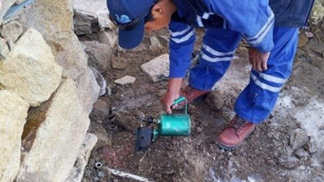 robo de medidores de agua en Oruro