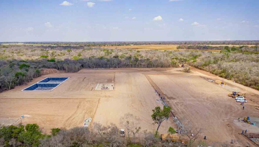 Construcción pozo Remanso-X2 de YPFB