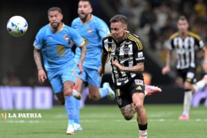 Bernard Atlético Mineiro autor del único gol del partido