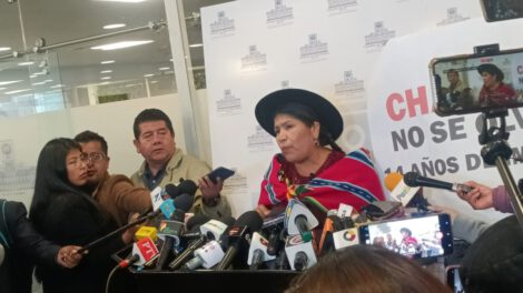 Justicia por Chaparina exigida por la diputada Toribia Lero